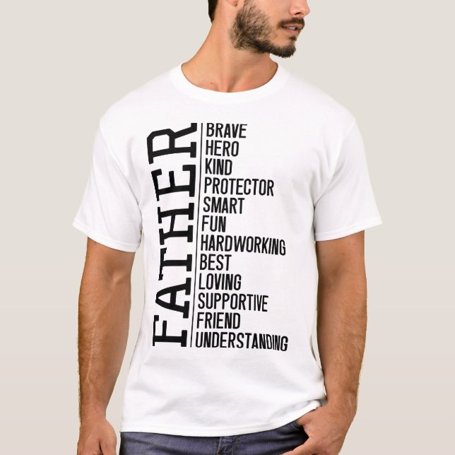 Camiseta Padre T-shirt (Frente)