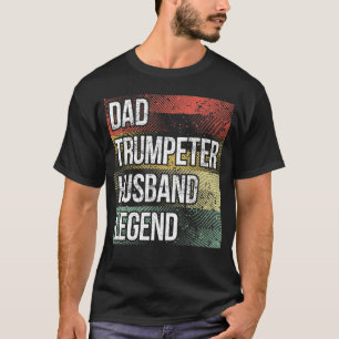 Camiseta Padre Trumpet Player Pai Trumpeter Armando Trumpe