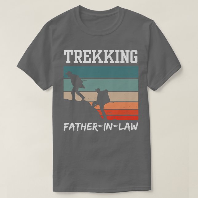 Camiseta PadreInLaw Viajando Hikes Hobby  (Frente do Design)