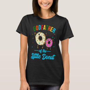 Camiseta Padrinho da Festa de aniversário Engraçada da Pequ