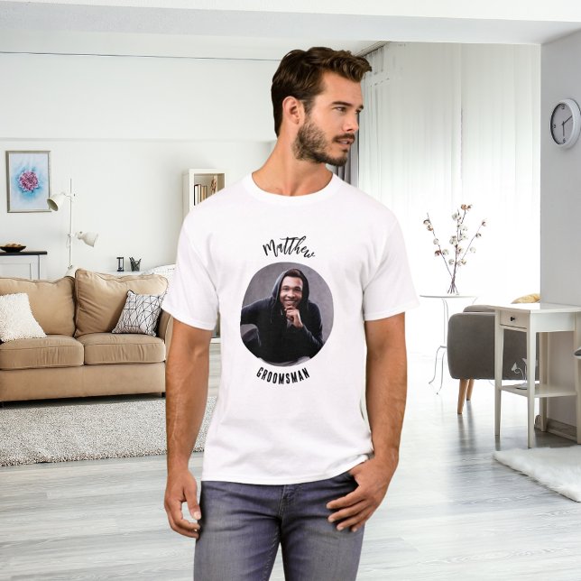 Camiseta Padrinho de casamento de despedida de solteiro (Criador carregado)