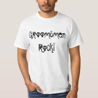 Camiseta Padrinho de casamento Rock