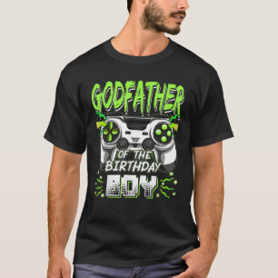 Camiseta Padrinho do aniversariante Video Game Bday Part