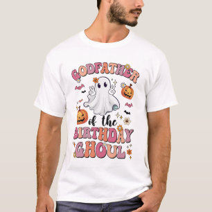 Camiseta padrinho do aniversário do Dia das Bruxas