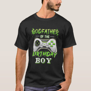 Camiseta Padrinho Do Aniversário Que Corresponde Ao Jogador