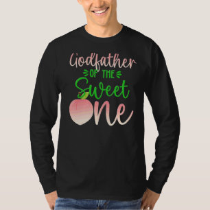 Camiseta Padrinho Do Aniversário Um Pêssego 1rua De Verão F