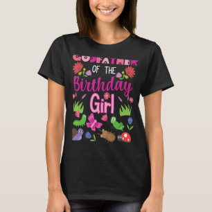 Camiseta Padrinho Do Inseto De Aniversário