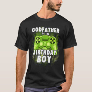 Camiseta Padrinho Do Jogo De Jogador Correspondente