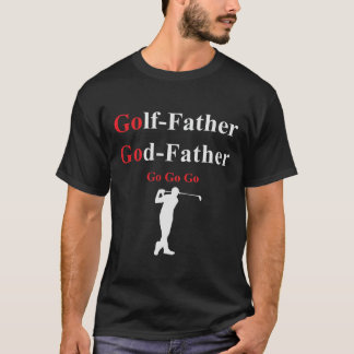 Camiseta Padrinho do pai do golfe