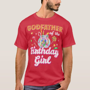 Camiseta Padrinho Do Tema Da Família Aniversário Das Rapari
