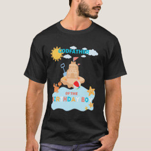 Camiseta Padrinho Praia Aniversário Verão Família Oceânica