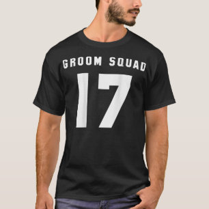 Camiseta Padrinhos de casamento do Groom Squad 2017 Jersey