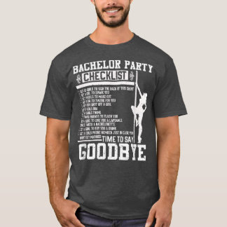 Camiseta Padrinhos de casamento do Grupo de Checklist do Me