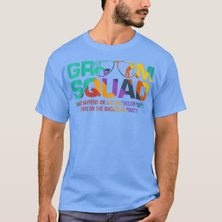 Camiseta Padrinhos de casamento Groom Squad TBucks Groom So