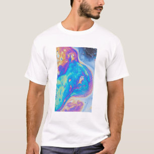 Camiseta Padrões coloridos de óleo, Canadá