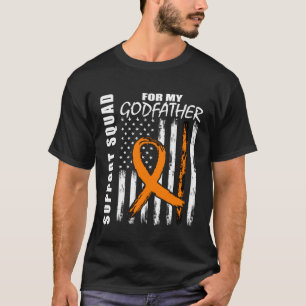 Camiseta Padrões de Apoio do Goddad Sensibilização para a L