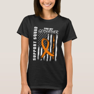Camiseta Padrões de Apoio do Goddad Sensibilização para a L