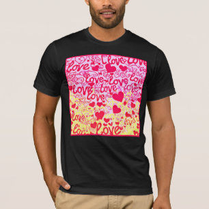 Camiseta Padrões de Cores Vibrantes