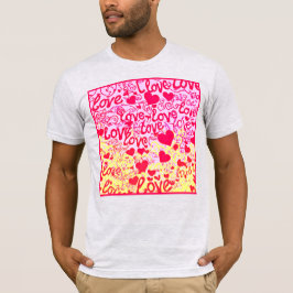 Camiseta Padrões de Cores Vibrantes
