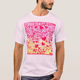Camiseta Padrões de Cores Vibrantes