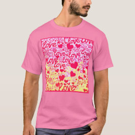Camiseta Padrões de Cores Vibrantes
