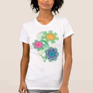 Camiseta Padrões de Formas e Linhas da Natureza