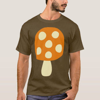Camiseta Padrões De Mushroom Mícologia Estética Cuta Fungi