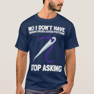 Camiseta Padrões De Ponta Cruzada E Acoplamento 1