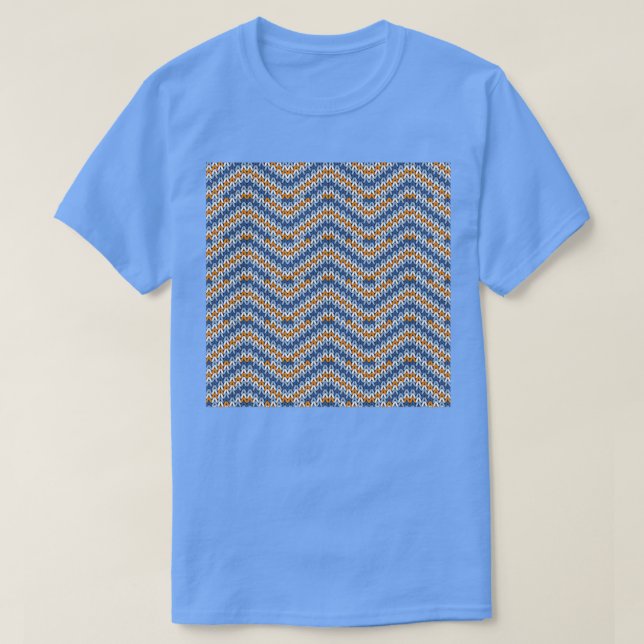 Camiseta Padrões fáceis de tricotar bebês 23 (Frente do Design)