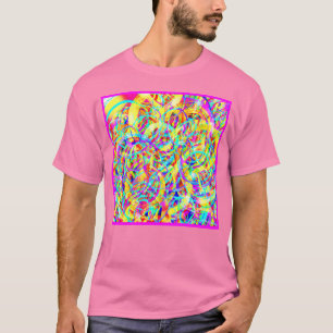Camiseta Padrões Neon brilhante