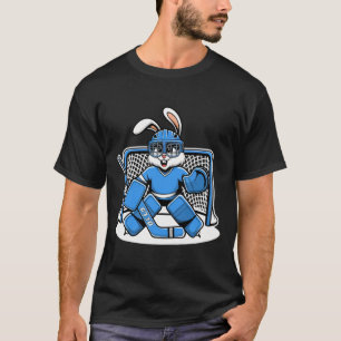Camiseta Pads de Rede Azul de Goleiro de Hóquei Bunny Stick