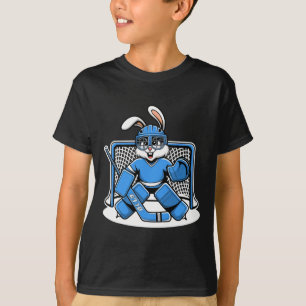 Camiseta Pads de Rede Azul de Goleiro de Hóquei Bunny Stick
