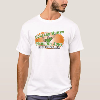 Camiseta Pães da faculdade que transportam o logotipo do