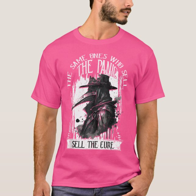 Camiseta Paga Médico Os Mesmos Que Vende O Pânico Sel (Frente)
