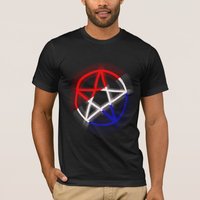 Camiseta Pagan patriótico (Frente)