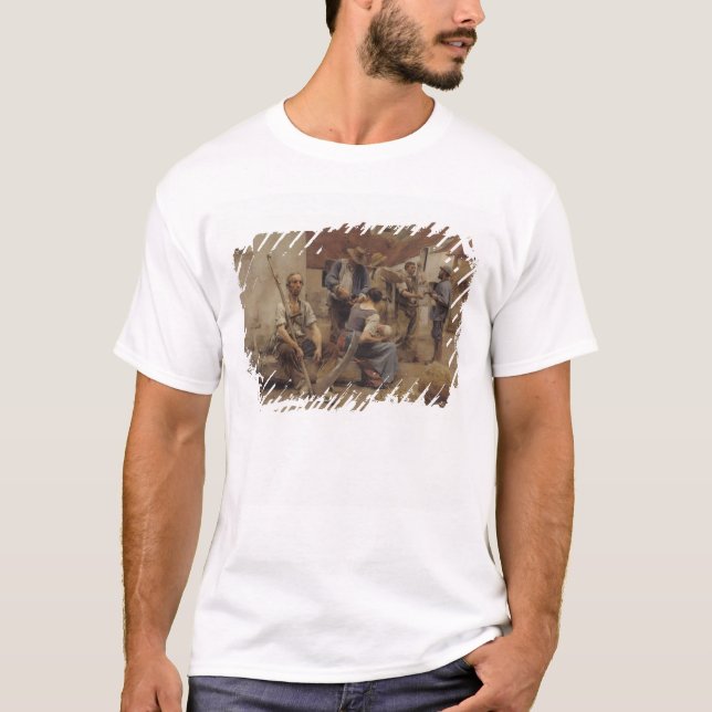 Camiseta Pagando as ceifeira, 1882 (Frente)