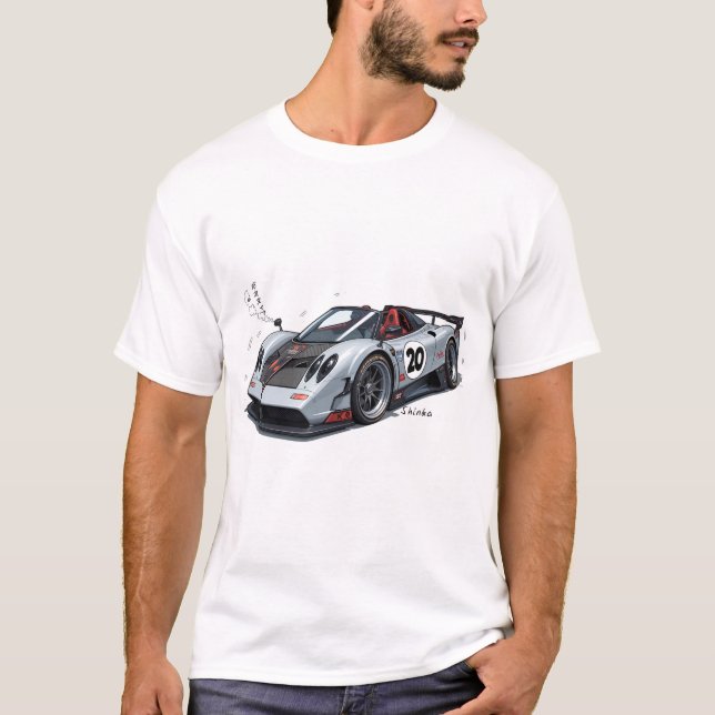 Camiseta Pagani Huayra Roadster BC (Frente)