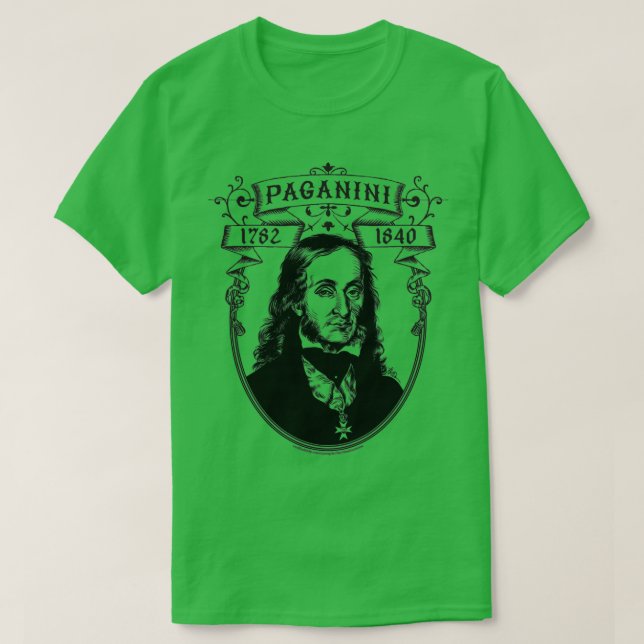 Camiseta Paganini (Frente do Design)