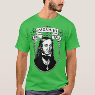 Camiseta Paganini para o escuro