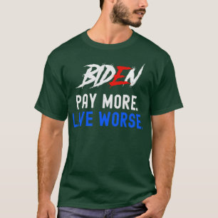Camiseta Pagar Mais Ao Vivo Pior Anti-Funny 2