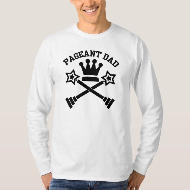 Camiseta Pageant Pai Raglan (Frente)