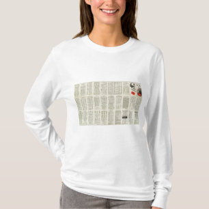 Camiseta Página Chicago Milwaukee do texto e estrada de