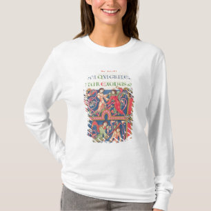 Camiseta Página da bíblia de Winchester, c.1150-80