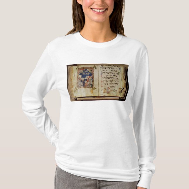 Camiseta Página de um Hagadá (Frente)