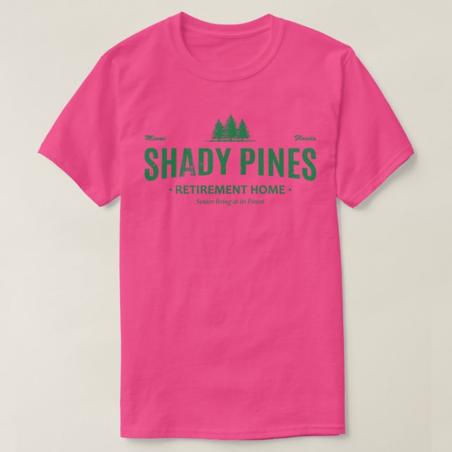 Camiseta Página inicial de reforma dos pinos shady 1 (Frente do Design)