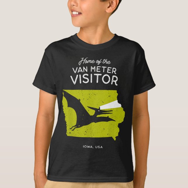 Camiseta Página inicial do visitante Van Meter (Frente)