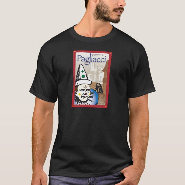 Camiseta Pagliacci, ópera (Frente)