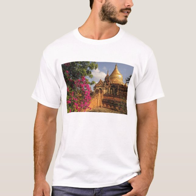 Camiseta Pagode Dhamma Yazaka em Bagan (Pagan), Mianmar (Frente)