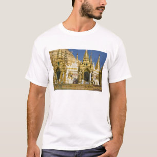 Camiseta Pagode Shwedagon (Paya), grande local de templo qu