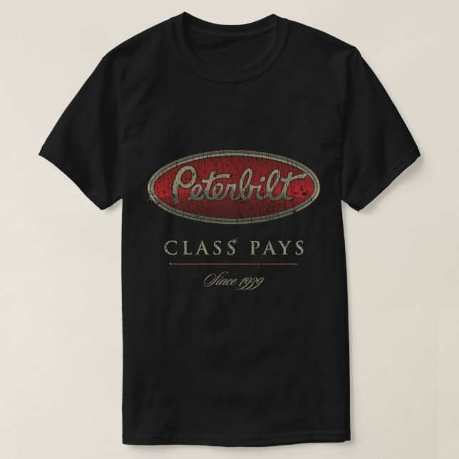 Camiseta Pagos de Classe Peterbilt 1939 (Frente do Design)